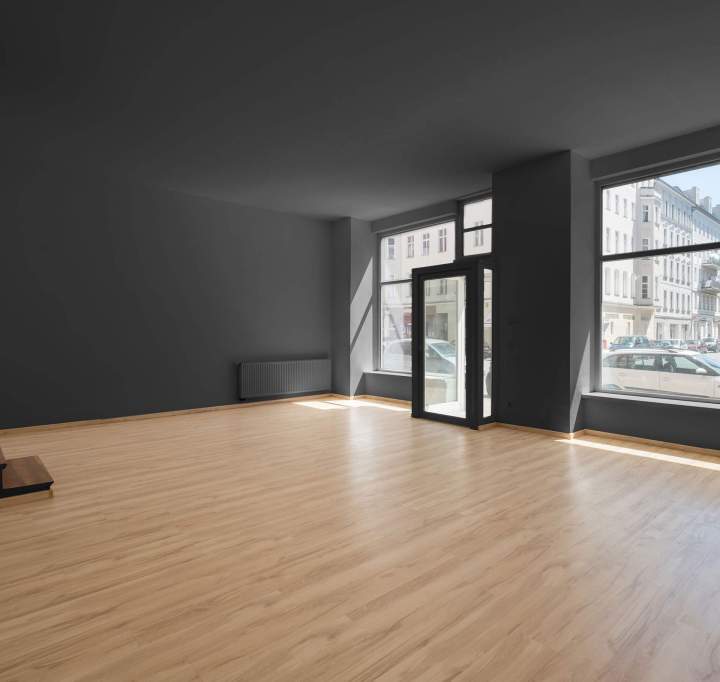 Peinture soignée résidentielle et commerciale.